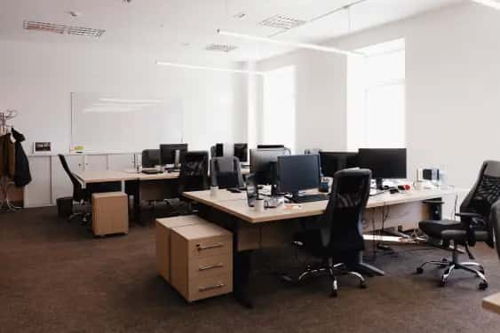 Pre-leased office space