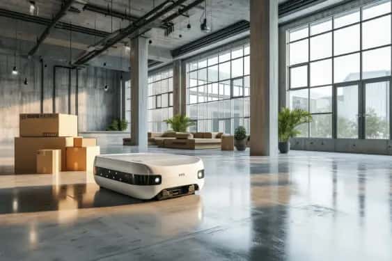 Pre-leased warehouse space