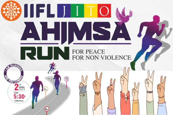 IIFL JITO Ahimsa Run attracts huge participation